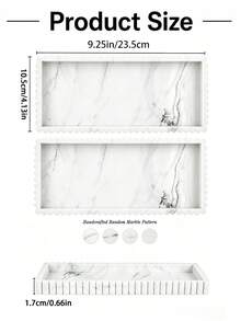 Silicone Decorative Tray-Suitable For Bathroom Countertops (Perfume Storage), Vanity Organization, And Coffee Tables (Candle Display); Non-Slip And Durable-A Home Essential. - Multicolor - View 14