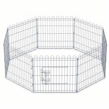 Feandrea Dog And Rabbit Playpen, Foldable Pet Park - Grey - View 6