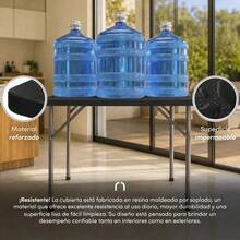Outdoor Dining Tables - Black - View 5