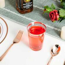 20pcs 10OZ Clear Plastic Cups, Cocktail Cups, Ice Cream Cups, Champagne Cups - Rose Gold - View 3