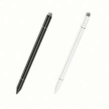 3-In-1 Touchscreen Stylus Pen, High Precision High Sensitivity, Compatible With All Tablets, Compatible With All Phones, Compatible With All Touchscreens, Black/White 2 Colors, Gift For Friends, No Battery Required - Multicolor - View 10