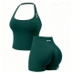 Pine Green (Vest + Shorts)