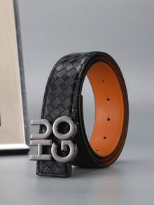 Men's Snake Skin Pattern Premium Versatile Business Casual Fashion Belt For Suit Pants - Multicolor - View 2