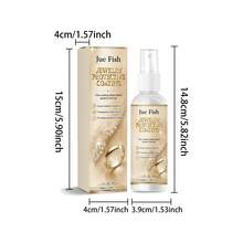 Jewelry Protection Spray 100ML Anti-Oxidation & Discoloration Transparent Coating Protects Jewelry From Air Wear Good Protection Weather-Resistant Suitable For Rings, Necklaces, Bracelets, Earrings, Gold & Silver Jewelry And Clothing Jewelry Care Products, Small Gift (Randomly Shipped In Two Packaging Styles) - Jewelry Protective Coating Spray - View 8