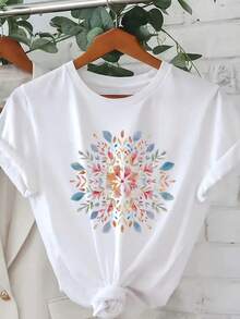 Women T-Shirts - White - View 1