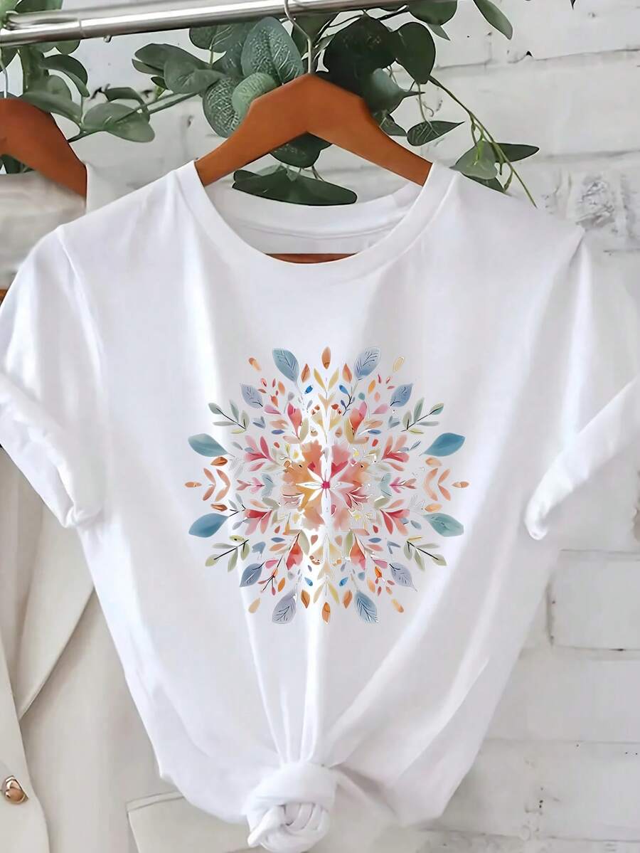 Women T-Shirts - White - View 1