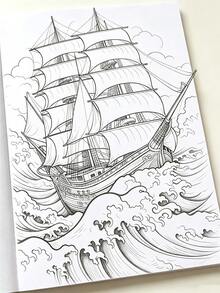 Adult Coloring Book, Theme: Mutant Plants, Includes 32 Pages Of Upgraded Thick Paper, Size: 8.2 X 11.2 Inches. It Features Clear Patterns That Help Reduce Stress And Improve Mood. The Exquisite Design And Easy-To-Understand Illustrations Make It A - C - View 6