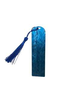 1pc Blank Loose Powder Bookmark Identification Card, Colorful Bookmark Pendant, Fun Bookmark Hanging Decoration Identification Card Bookmark, Student Book Clip Ornament Office Supplies (With Matching Colorful Tassel) - Tassel Bookmark - View 18