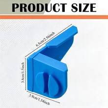 2pcs 3D Making Building Line Anchor Point Angle Bracket, Plastic Brick Line Retainer Set, Brick Line Guide Tool For Precise Bricks And Building Blocks, Replacing Pins And Wood Blocks Of Building Projects - A - View 7