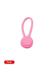 1 buah Pengatur Kabel Magnetik Kreatif Multi-Warna Baru, Klip Kabel Magnetik Silikon, Penggulung Kabel, Pengikat Kabel, Magnet Kulkas, Klip Penyimpanan, Pengatur Kabel Multifungsi Minimalis Universal - MultiWarna - View 8
