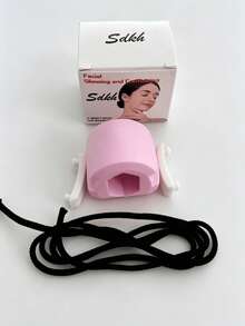 1pc/Set Portable Chin Exerciser Facial Muscle Trainer V-Line Contour Shaping Facial Yoga Tool - Multicolor - View 7