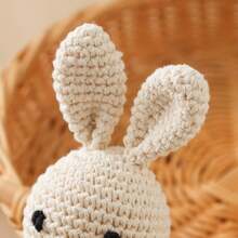 Handmade Crochet Rattle, Baby Interactive Crochet Toy, Built-In Bell, 3D Cute Design, Rich Details, Attract Baby's Attention, Develop Baby's Hearing, Baby Shower Gift, New Mom Gift, Christmas Gift, Easter Gift, Newborn Keepsake Gift - Multicolor - View 8