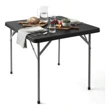 Outdoor Dining Tables - Black - View 1
