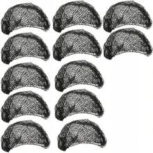 Thicker Hair Net,Disposable Headgear,Hair Nets For Food Service Workers, Invisible Nylon Hair Net For Women And Men, Kitchen Hairnets For Foodservice,Black Invisible Elastic Edge Wig Cap, Reusable Hair Net For Women's Buns, , Ballet - Multicolor - View 14