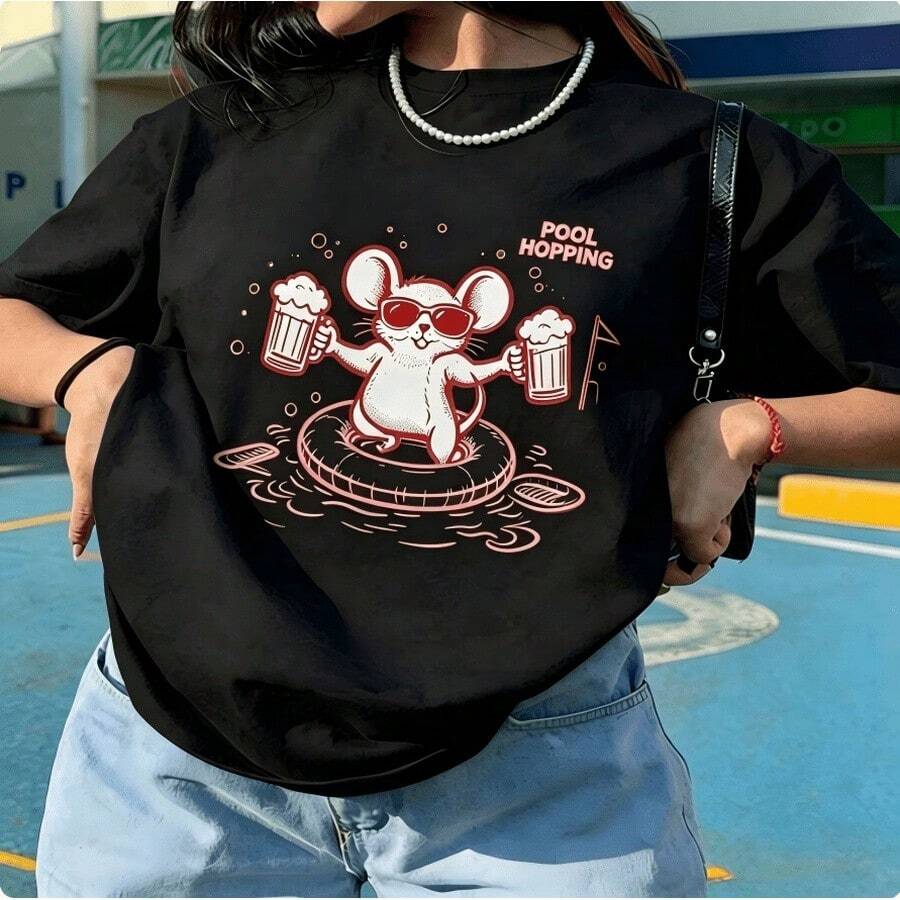 Women T-Shirts - Black 1 - View 1