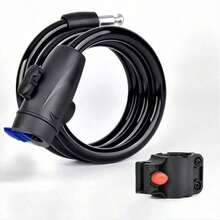 1pc Heavy Duty Anti-Theft Bicycle Lock, Durable Stainless Steel Bike Lock 84cm/33.07in Universal Security Lock With 2 Keys, Anti-Pry Safety Lock For Bicycle Motorcycle Cycling Accessories - Bicycle Lock - View 8