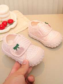 Baby Fashion Casual Mesh Closed-Toe Sandals, Stylish And Elegant, Suitable For Spring And Summer, Soft, Comfortable And Breathable Design - Pink - View 2