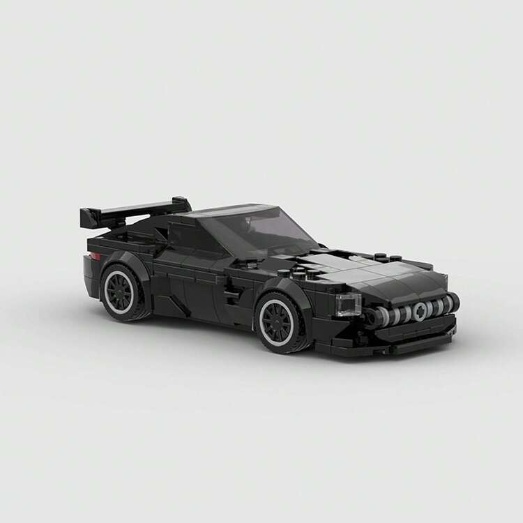 MIKEMENG 370/324/301/369/354/336 片裝經典 MOC 拼砌積木賽車套裝，成人 DIY 汽車玩具模型，適合收藏，City Tech Champion Cup 系列，送給男友或丈夫的生日、萬聖節、聖誕節完美禮物 - 型號 - 查看 3