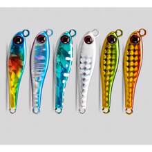 1PC 10-30g Long Distance Casting Metal Jig Fishing Lure With Rotatable Single Hook & Spinner Blade Hard Metal Bait For Inshore Offshore Game Fishing Freshwater Saltwater - Multicolor - View 6