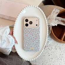 GUCADI Leopard Print Star Phone Case, Compatible With Apple 17pm, 18 ...