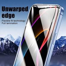 4pcs 8K High Definition Hydrogel Screen Protector Film, Compatible With IPhone Duo, 18ProMax, 17 16 15 14 13 12 11 Pro Max, Soft Film Screen Protector - Clear - View 3