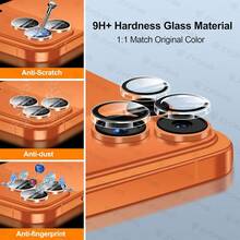 ZYONS 3pcs Ultra-Clear High-Definition Lens Protector Film, Super Thin Tempered Glass, Compatible With Phone Cases, Screen Protector For IPhone 17 Pro Max/17 Pro/16 Pro Max/16 Pro/15 Pro Max/15 Pro/14 Pro Max/14 Pro/13/12/11/13 Mini - Clear - View 6