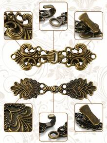 Yanxyad Retro Sweater Clips For Cardigans, Vintage Cinch Clip For Dresses, Variety Of Styles Dress Clip Back Of Shirts Cinches Shawl Clips - Multicolor - View 8
