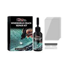 Car Glass Care Kit, Windshield Crack & Scratch Repair Adhesive, Pitting Restoration Glue, Mirror Seamless Bonding Agent, Scratch Repair, Enhanced Glass Strength, Designed For Glass Repair - Kit - View 14
