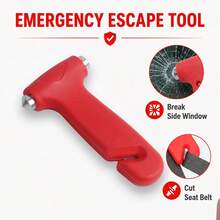 Multifunctional Car Safety Hammer Emergency Escape Tool, 2-In-1 Portable Window Breaker And Seat Belt Cutter, Automotive Emergency Rescue Supplies - Mini Window Breaker - View 2