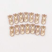 10/15pcs/Bag F-BOMBS Wooden Sign Funny Novelty Gift, Humorous Bomb Wooden Sign, New Cross-Border Gift - Multicolor - View 5