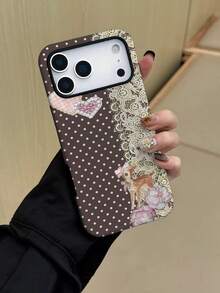 1件 2合1 圓點鹿蕾絲花心彩繪圖案手機殼 防摔防滑防震硬殼 相容 iPhone 17 Pro Max/17/17 Pro/16 Pro Max/16/16 Pro/16 Plus/15/15 Pro Max/15 Pro/15 Plus/11/12/13/14 Pro Max/12 Pro/12 Pro Max/13 Pro/13 Pro Max/14 Pro/14 Pro Max/14 Plus/極簡創意 - 彩色 - 查看 4