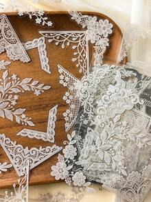 1 Pack 30pcs Vintage Hollow Lace PET Stickers For Scrapbooking, Journaling And Decoration - DT1857 - View 4