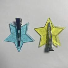 Seamless Five-Point Star Hair Clip Side Clip Bangs Clip Side Clip Stray Hair Clip Korean Internet Celebrity Versatile Hair Accessory - Multicolor - View 6