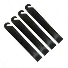 4pcs Bicycle Tire Levers, Mountain Bike Road Bike Tire Removal Tool, Portable Tire Repair Plastic Pry Bar - Multicolor - View 6