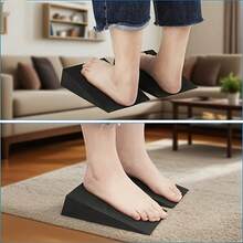 2pcs Set Of Squat Wedge Ramp Steps - Ideal For Yoga, Strength Training, And Deep Stretching - Squat Assist Triangle Ramp Blocks - Yoga Blocks For Achieving Deep Leg Flexion - Multicolor - View 6