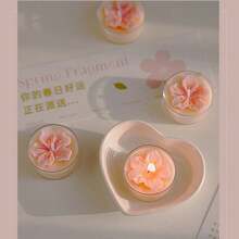 3D Austin Rose, Peony, Peach Blossom Scented Candle With Gift Box, Fruity And Floral Fusion, Beautiful Indoor Decor, Holiday Gift, Wedding Favor, Bridesmaid Gift, Christmas Gift, Spring Party Favor, Birthday Gift, Women's Gift - Multicolor - View 11