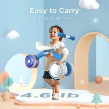 Kids Balance Bikes - Blue - View 2