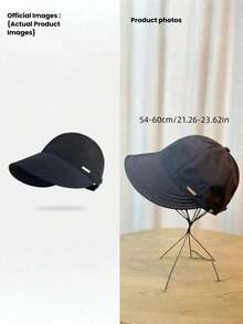 1pc Multi-Color Breathable Sun Protection Baseball Cap, Fashionable Versatile Duck Bill Hat With Mask Hook, Soft Foldable, Suitable For Outdoor Activities Or Daily Wear, Unisex, UV Protection, Holiday Gift - Multicolor - View 5