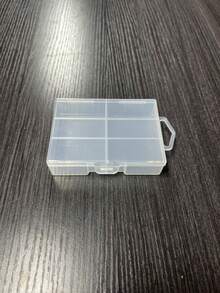 1pc Transparent Battery Storage Box | Can Store 24 Batteries | Made Of Durable Transparent Shell With Secure Compartment Dividers, Battery Storage Solution | Space-Saving Storage Box | Transparent Plastic Shell, Convenient For Organizing Hardware Accessories, Especially Suitable For Back To School Season, Home, Office Or Travel Scenarios - Multicolor - View 13