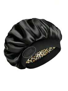 Reversible Satin Bonnet Cap, Adjustable Women Sleep Cap, Double-Sided Hair Care Cap Hair Sleep Cap - Multicolor - View 11