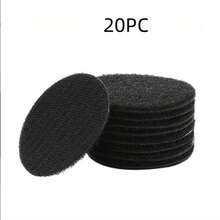5/20/40pcs Strong Self-Adhesive Round Dots, Black & White Hook And Loop Fasteners, Suitable For Bed Sheets, Sofa Cushions, Carpets, Anti-Slip Mats/Adhesive Floor Mats, Furniture Protection Pads, Decorative Anti-Slip Mats, Textured Surfaces - Multicolor - View 16