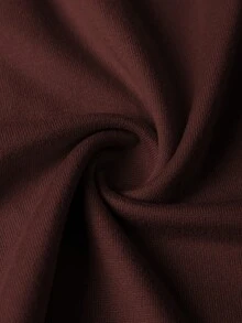 Muse Moon Women's Sexy Fitted Casual Solid Color Knit Tank Top, Suitable For Autumn Back To School, Sports, Daily Wear, Office Commute Brown Summer - Brown - View 11