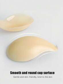 1pc Women's Strapless Backless Lift Bra, Silicone Material, Invisible Shoulder Straps, Suitable For Wedding Dress - Multicolor - View 6