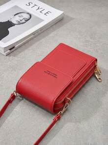 Multifunctional Women's Wallet, Touchscreen Crossbody Bag With Card Slots, Suitable For Commuting, Travel And Business Trips - Multicolor - View 13