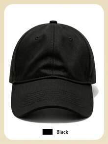 1pc/2pcs Unisex Solid Color Baseball Cap Dad Hat Baseball Cap Suitable For Daily Casual Hiking Climbing Skiing Fishing Rock Climbing Or Travel Decoration - Multicolor - View 10