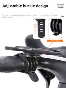 WEST BIKING Silicone Bike Phone Holder Quick To Install Soft And Shock Absorbing For Road Bikes Mountain Bikes And Motorcycle Riding Gear - Multicolor - View 10