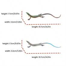 Lizard Cat Toy, Durable Plastic Realistic Reptile Toy, Battery-Free Interactive Motion Chewing Toy, Suitable For Indoor Play And Training For Kittens And Adult Cats 6 Months And Older - A - View 7