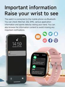 SIMSONLAB Jam Tangan Pintar Unisex Terbaru 2026, Layar Besar Definisi Tinggi 2,01 Inci, Daya Tahan Baterai Lama, Panggilan Nirkabel HD, Balas Pesan Cepat, Desain Sporty, Ringan dan Nyaman Dipakai, Hadiah Hari Wanita - MultiWarna - View 5