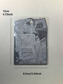 1 Pack 30pcs Vintage Hollow Lace PET Stickers For Scrapbooking, Journaling And Decoration - DT1857 - View 7