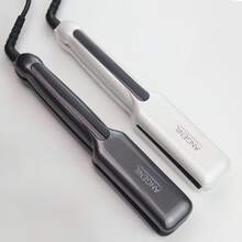ANGENIL Professional Salon Flat Iron, Alat Pelurus dan Pengeriting Rambut 2-in-1. Dilengkapi Pelat Titanium Berlapis Grafena untuk Penataan Rambut yang Halus dan Bebas Kerusakan. Desain Tegangan Ganda, Pemanasan Cepat, dan Pengaturan Suhu yang Dapat Disesuaikan; Sempurna untuk Hadiah Liburan - Putih - View 8